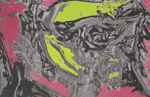Das Auge des Zyklopen, Polyphem - Serie Ithaka | Leinwand | 2008 | 50 cm x 70 cm