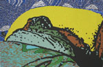 Ithaka am Horizont - Serie Ithaka | Leinwand | 2008 | 56 cm x 70 cm