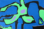Tänzerischer Schwung | 1997 | 40 cm x 60 cm | 4-farbig