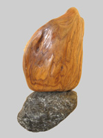 Porquerolle | Schwemmholz, Stein | 1999 | 48 cm x 36 cm x 26 cm